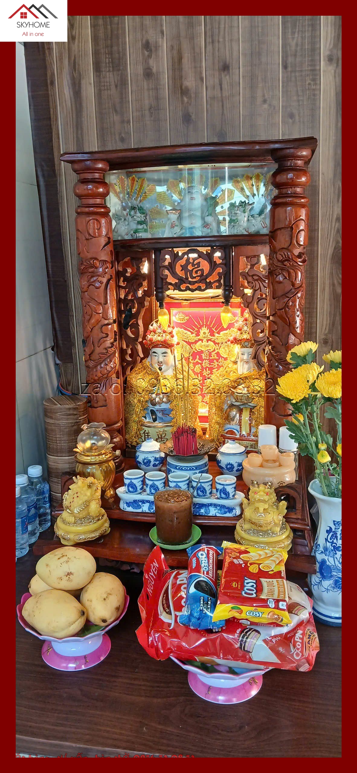 Ban thờ bị mối ăn – Hướng dẫn xử lý đúng cách